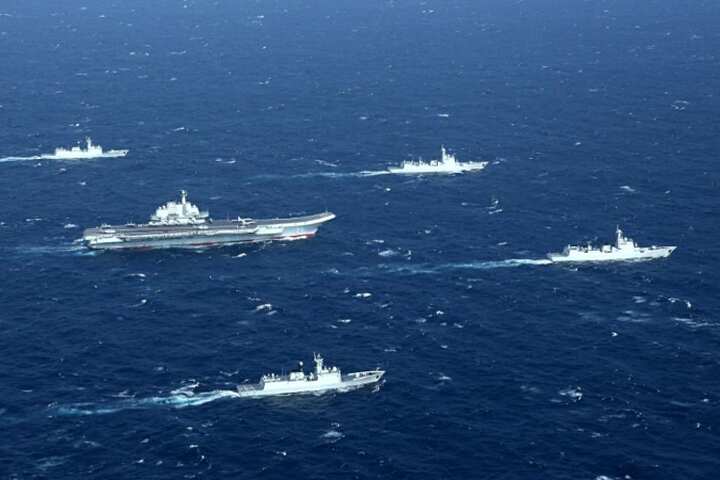 US navy sends two aircraft carriers to South China Sea