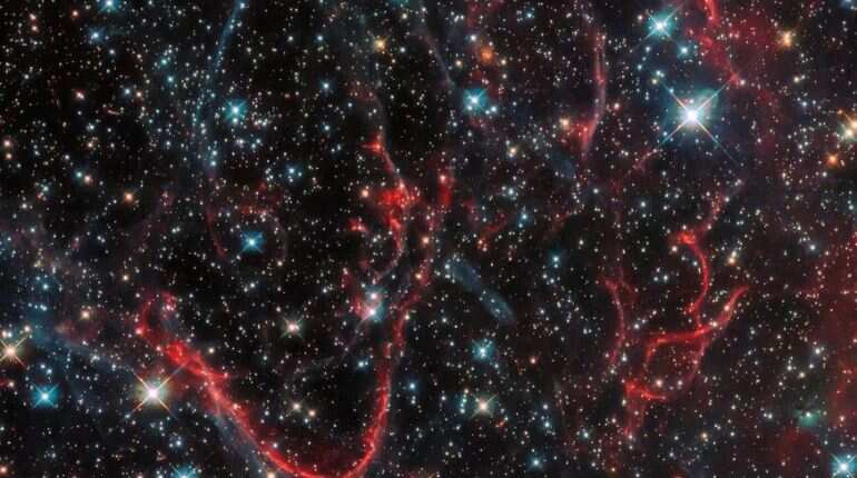Stellar fireworks in universe
