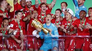 Robert Lewandowski stars as Bayern Munich win DFB Pokal for 20th time; German giants eye treble finish to the season
