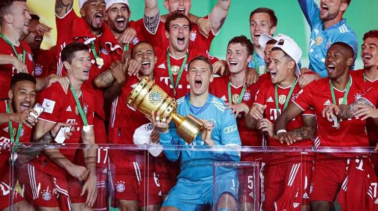 Robert Lewandowski stars as Bayern Munich win DFB Pokal for 20th time; German giants eye treble finish to the season