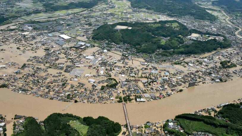 At least 34 killed as floods batter Japan