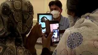 Delhi COVID-19 hospital sets up video calling facility for patients' kin