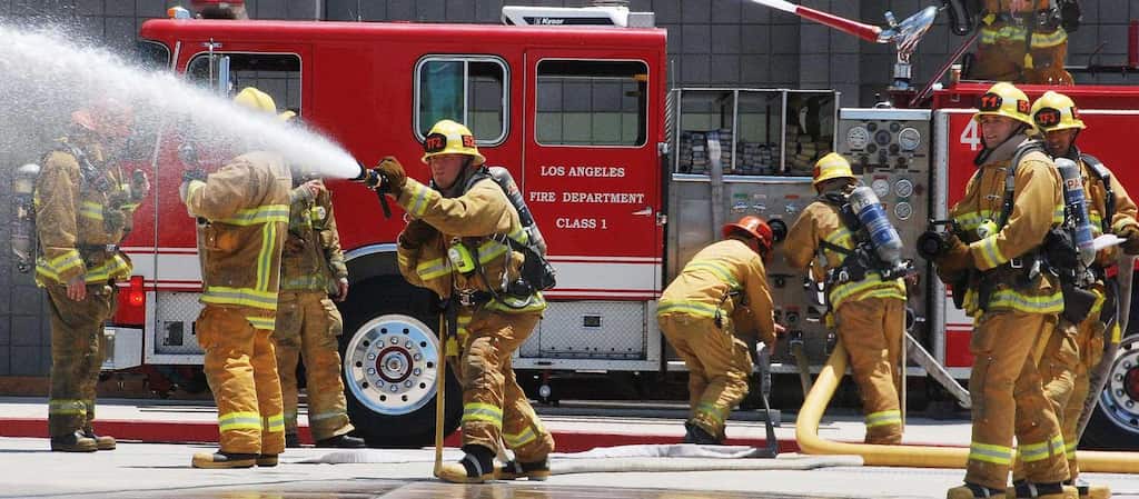 Illegal fireworks spark fires in Los Angeles county