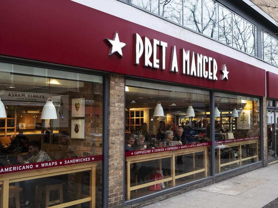 Coffee chain 'Pret A Manger' to shut 30 shops and cut 1,000 jobs
