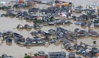 Japan : Atleast 52 dead in floods and landslides as rescuers 'race against time'