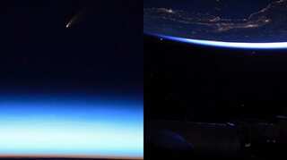 'Fireworks': Astronauts capture glimpse of Neowise comet from space!