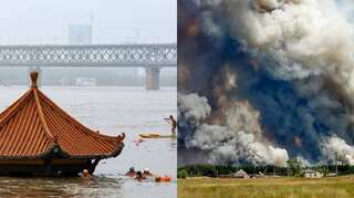 World battles coronavirus pandemic amid superstorms and wildfires