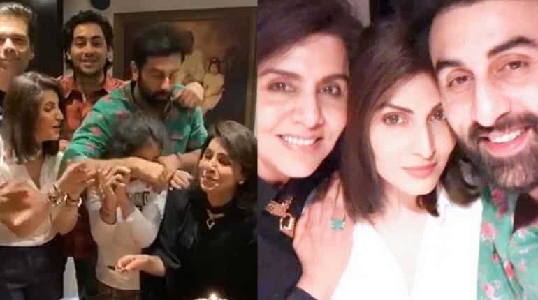 Neetu Kapoor celebrates birthday with children Ridhima, Ranbir and filmmaker Karan Johar Neetu Kapoor celebrates birthday with children Ridhima, Ranbir and filmmaker Karan Johar