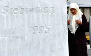 Bosnia Muslims mourn their dead 25 years after Srebrenica massacre