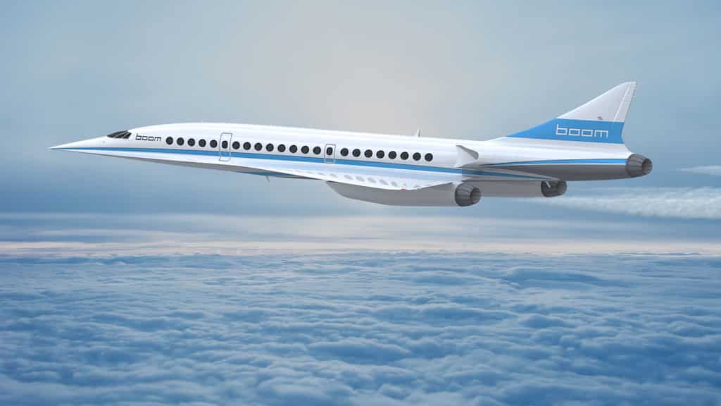 Boom Supersonic jet Overture to begin test flights in 2021