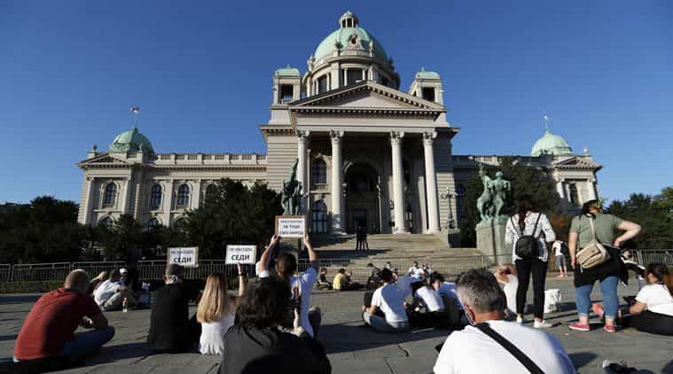 Anti-lockdown protest emerges in Serbia, demonstrators storm Serbian parliament