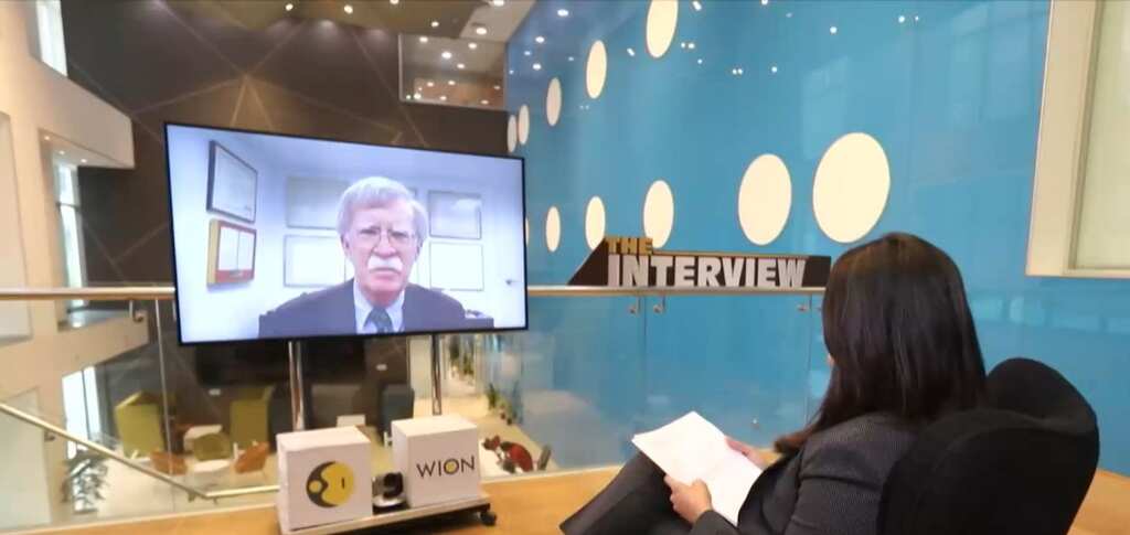 Watch: John Bolton imitates Donald Trump