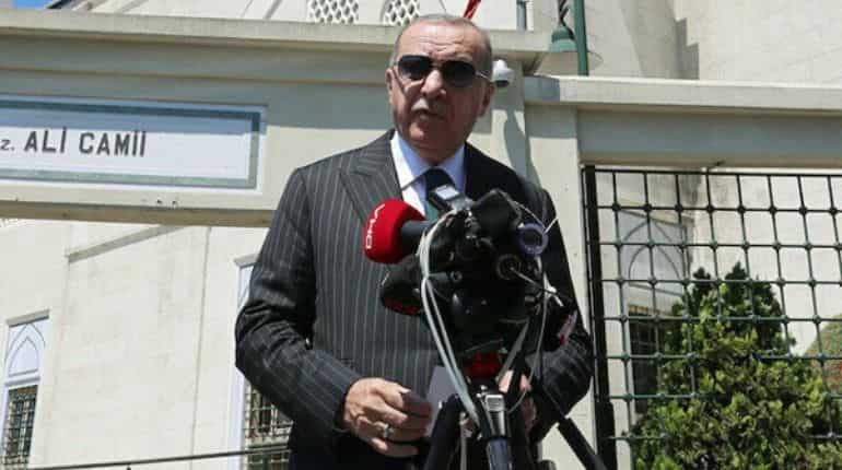 Turkish President Erdogan rejects criticism over Hagia Sophia's conversion to mosque