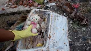 Body of Bangladesh newborn dug from grave and dumped