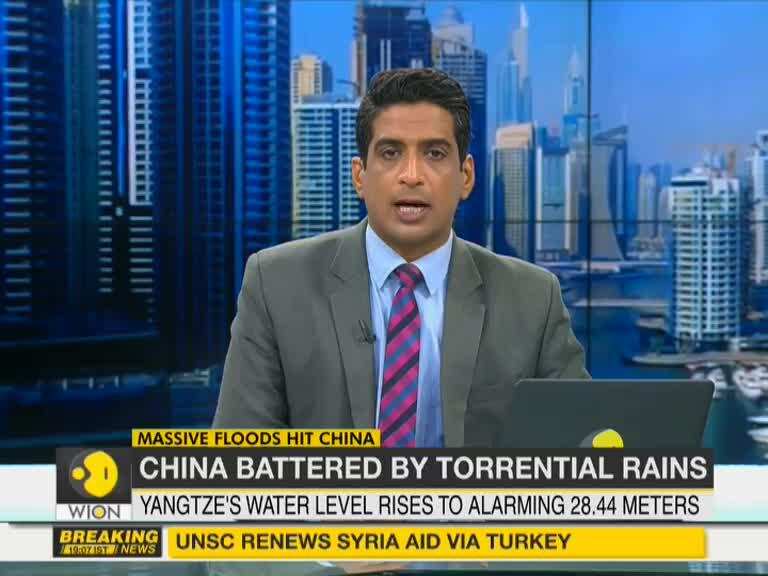 Chinese cities along the river Yangtze on red alert