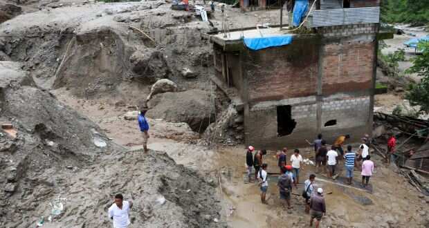 Heavy rains trigger landslides in Nepal, At least 23 people died
