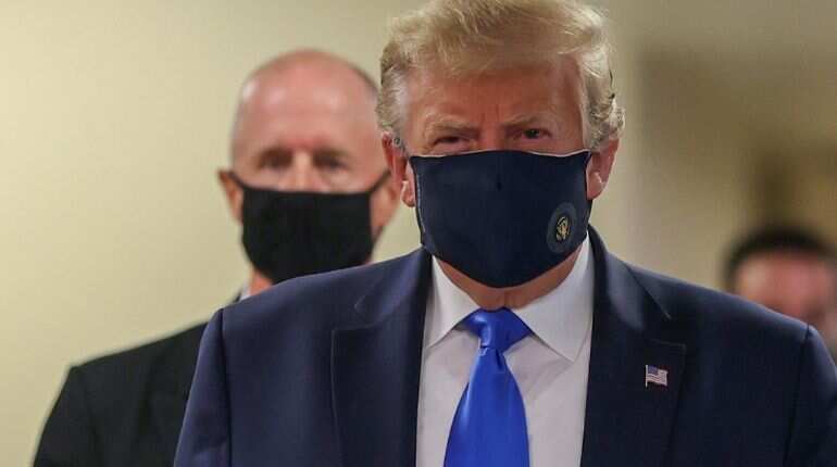 When face masks become political: An anti-Trump statement?