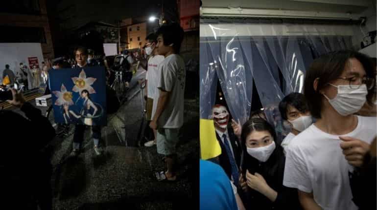 Tokyo art exhibition opens doors for 'midnight raid' Tokyo art exhibition opens doors for 'midnight raid'