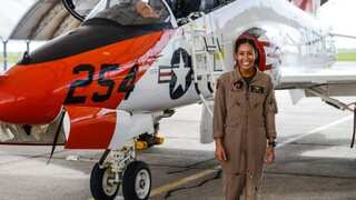 US Navy welcomes first Black female Tactical Aircraft pilot