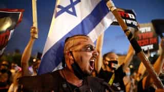 Israelis protest against government response to coronavirus