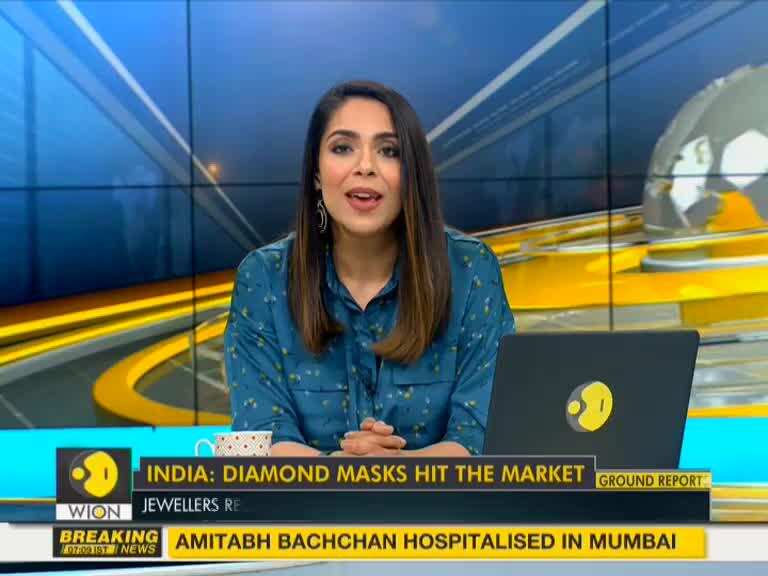 India: Diamond studded masks hit the market, stylish masks priced at $5300