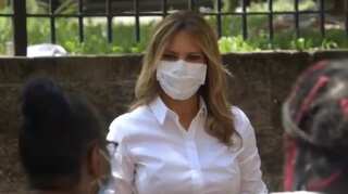 After Donald Trump, Melania Trump now spotted wearing a face mask