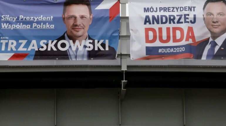 Polish presidential election too close to call, incumbent marginally ahead