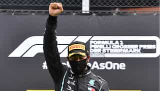 Hamilton on brink of Schumacher record after three-in-one win