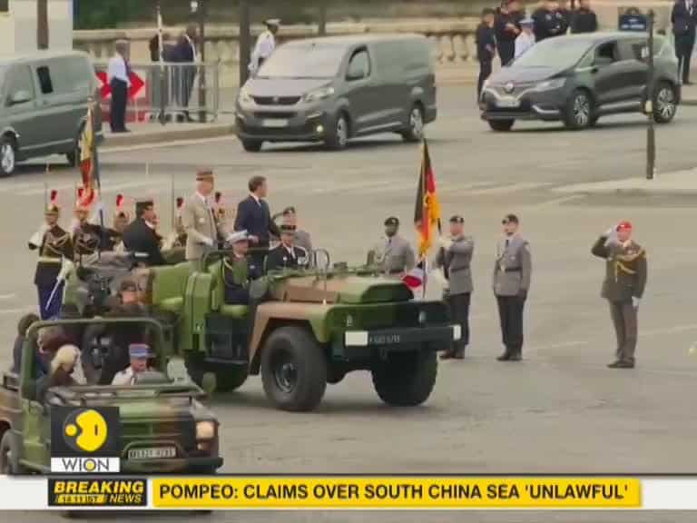 France Marks its national day: President Macron presides over Bastille day parade