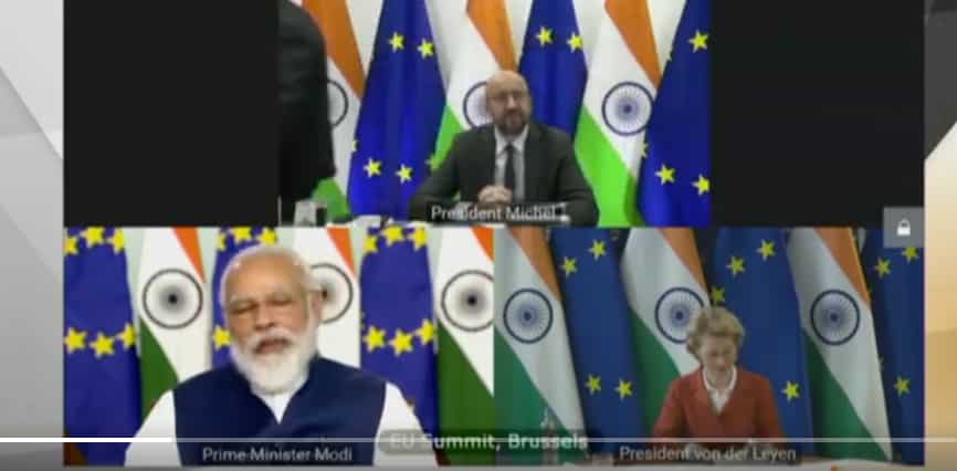 India-EU partnership is significant for peace and stability of world: PM Modi India-EU partnership is significant for peace and stability of world: PM Modi
