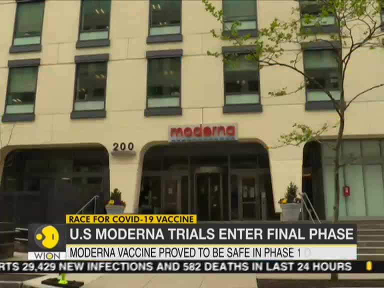 Moderna phase 1 results shows Coronavirus vaccine safe, final trial soon