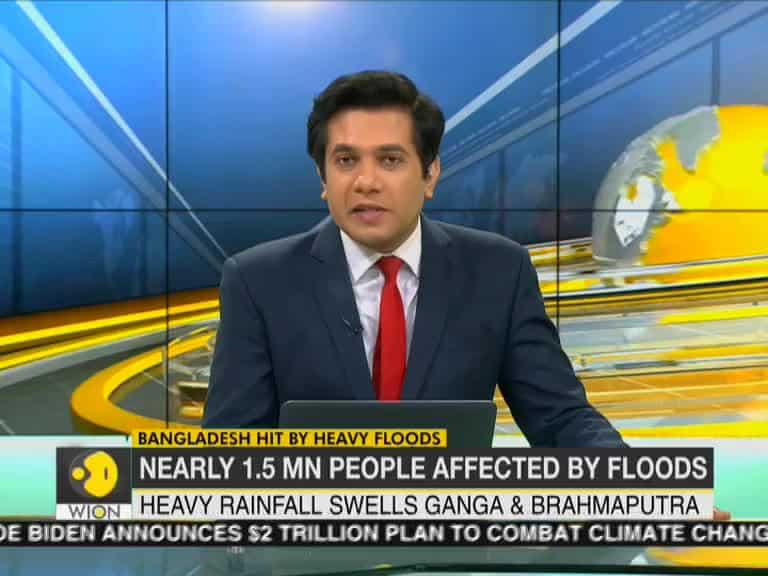 Over 1.5 million people are affected in Bangladesh Flood, Red Alert in all rivers