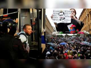 Protest in Moscow against reforms that could keep Putin in power till 2036