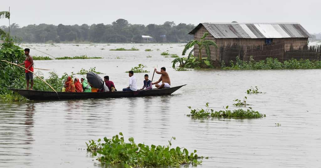 South Asia hit hard by monsoon floods: Several villages drowned