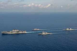 US Navy aircraft carriers resume rare exercises in South China Sea