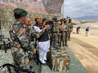 No power in the world can touch even an inch of India's land: Rajnath Singh in Ladakh