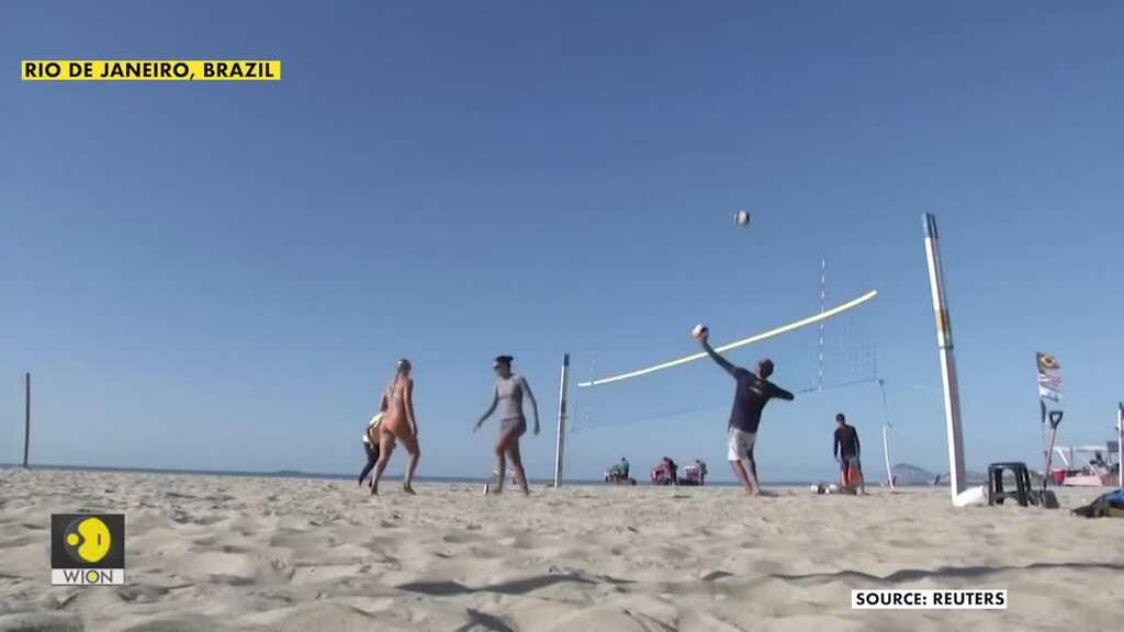 Rio's famed beaches get breathing space as humans stay away amid pandemic
