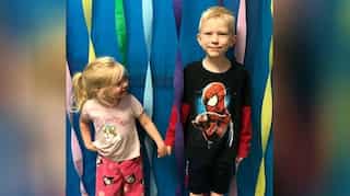 Six-year-old US boy who saved his sister from a dog attack celebrates Raksha Bandhan, see pics