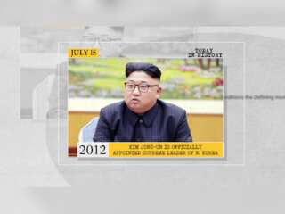 July 18 in history: Appointment of Kim Jong-un as North Korea's leader and more