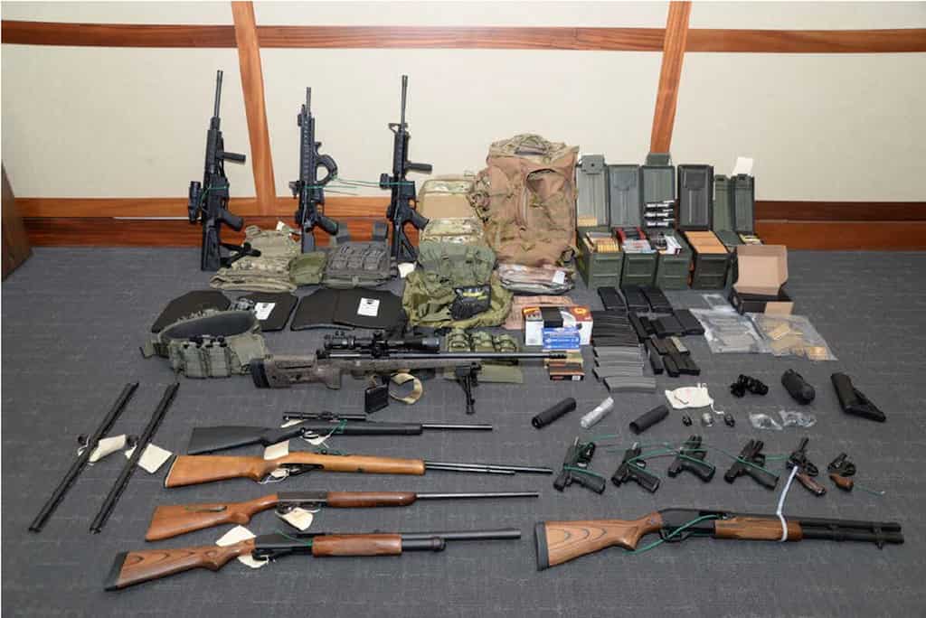 Peru police seize huge cache of arms