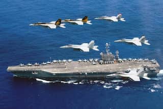 US aircraft carrier Nimitz to remain in Gulf as threat of conflict with Iran looms