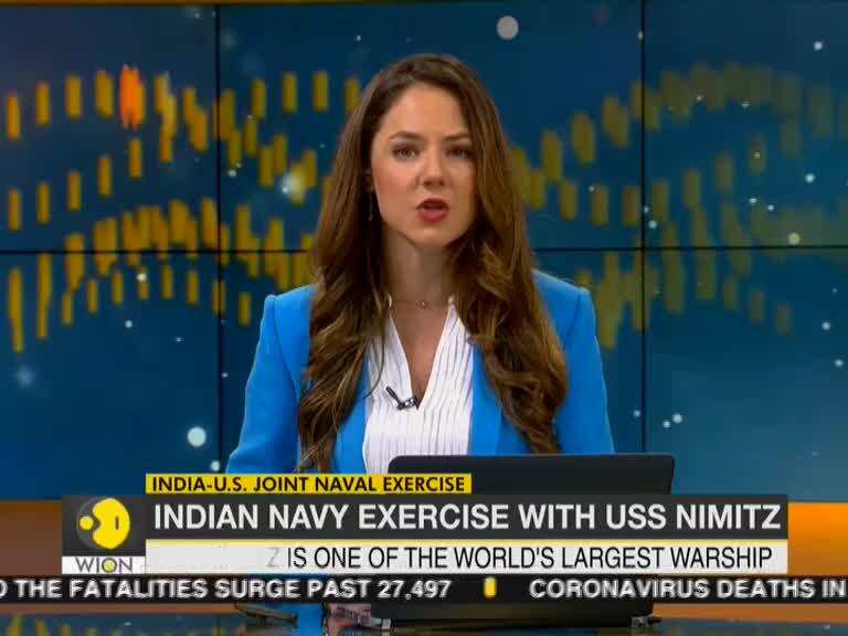 WION Dispatch: USS Nimitz entered Indian Ocean crossing Malacca strait