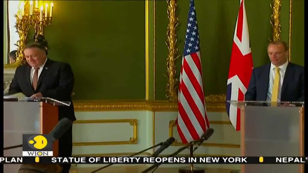 WION Fineprint: US secretary of state holds presser with Dominic Raab