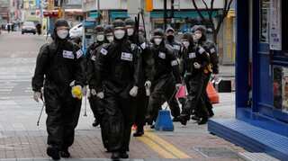 Undiagnosed virus infections could be 27 times higher in South Korea's Daegu city