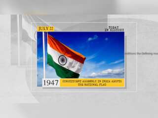 July 22 in history: First motor race, India's Constituent Assembly adopts national flag and more