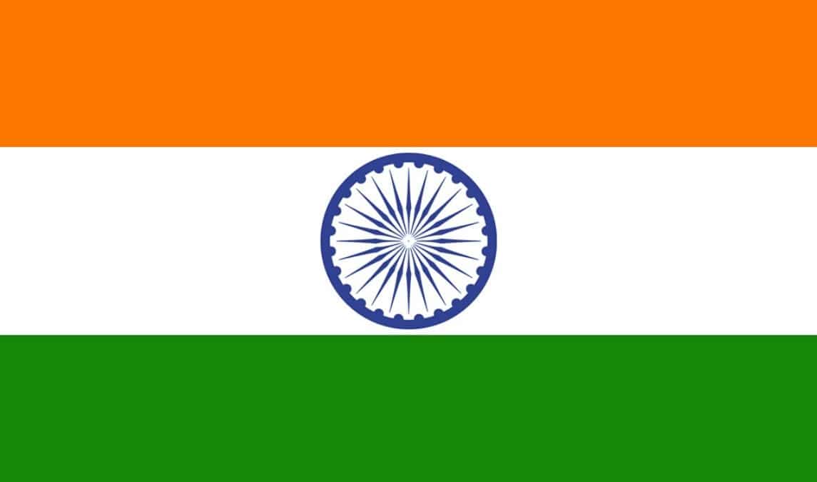 Present tricolour flag of India