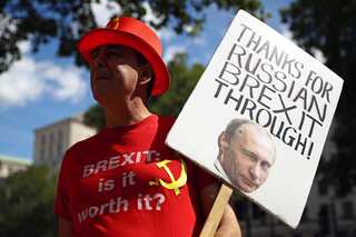 UK says there is no evidence of Russian meddling in Brexit vote