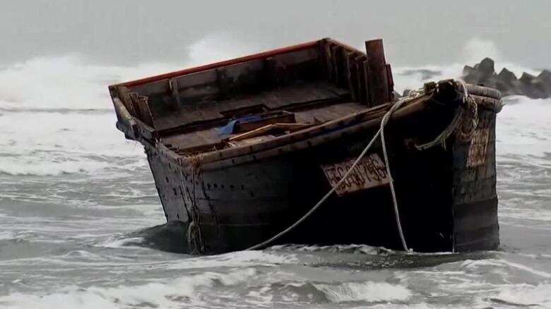 North Korean 'ghost ships' washed up in Japan due to China's 'dark' fishing fleet