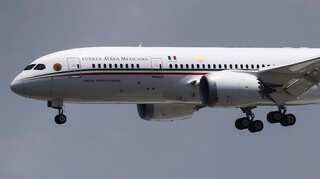 Luxury jet spurned by Mexico's president returns from US