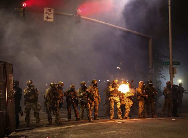 US administration arrests 18 during week of chaotic Portland protests US administration arrests 18 during week of chaotic Portland protests